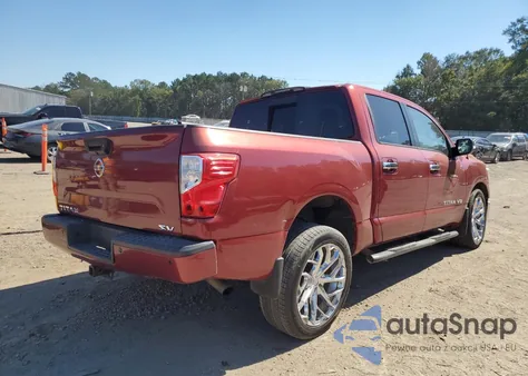 2018 Nissan Titan Sv из США, поврежденный, VIN 1N6AA1E68JN502938